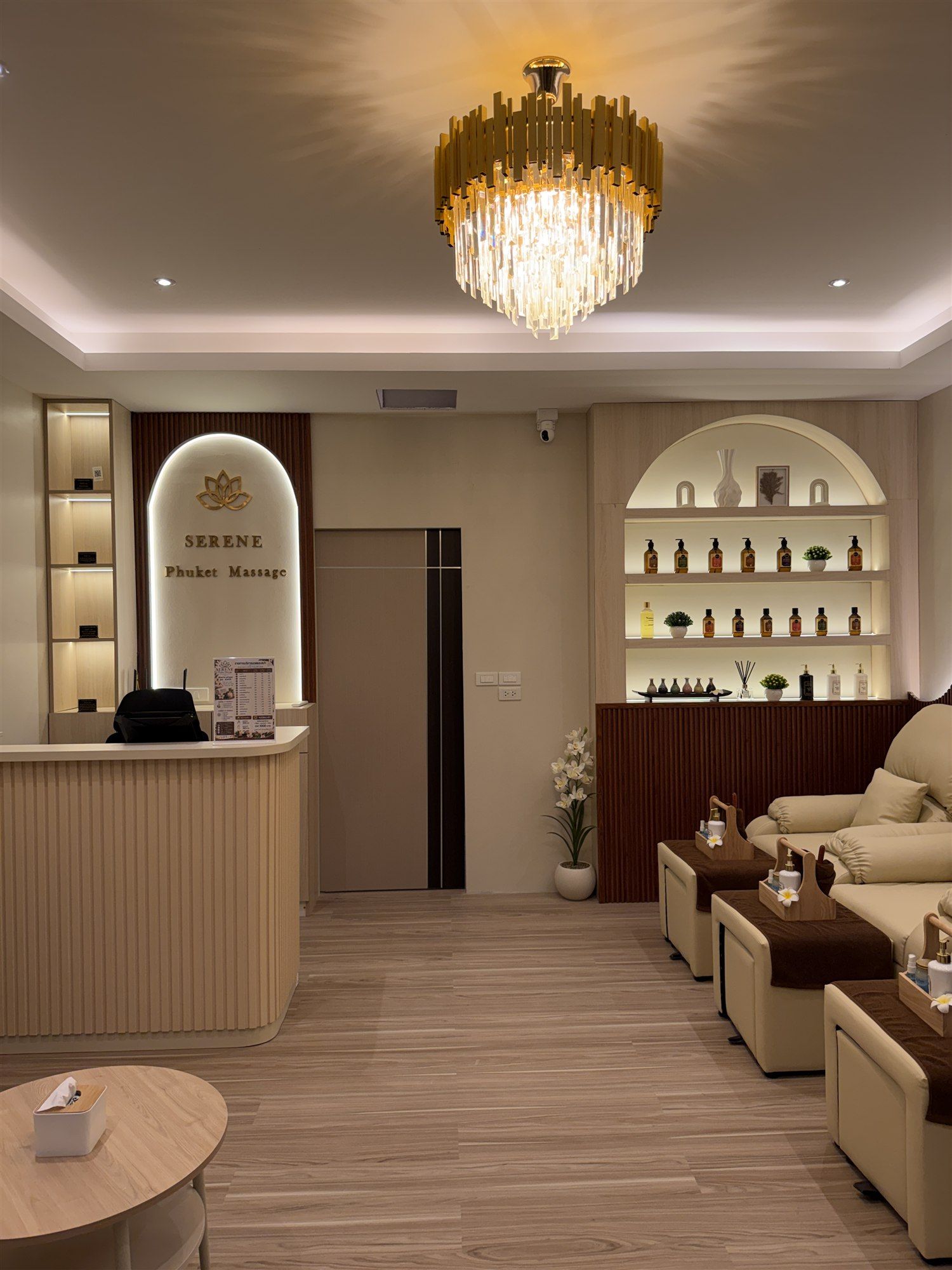Our welcome area